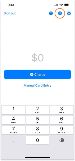 TTP-menu