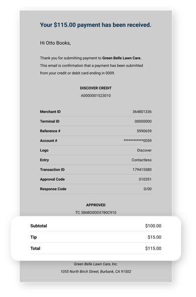 Autobooks-taptopay-email-with-tip