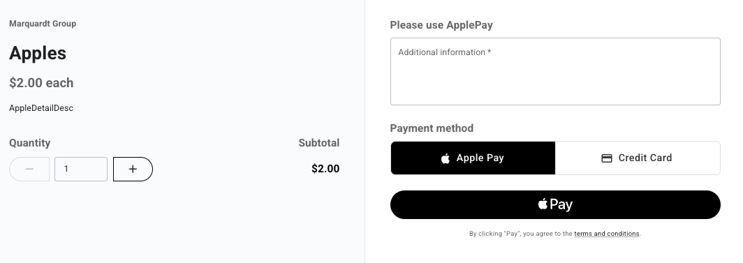 Product Update: Apple Pay now available for Checkout Pages